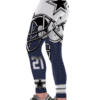 3D Dallas Cowboys Printed Yoga Fitness Leggings 4