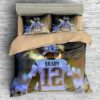 3d New England Patriots Tom Brady Bedding 02 2