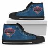 3D Simple Logo Buffalo Bills Custom Canvas High Top Shoes L98 2