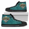 3D Simple Logo Miami Dolphins Custom Canvas High Top Shoes L98 2