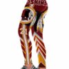 3D Washington Redskins Print Yoga Fitness Leggings 4