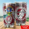 Alabama Crimson Tide Grateful Dead Custom Name Tumbler 3