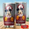 Alabama Crimson Tide Mickey Custom Name Tumbler 2