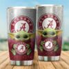 Alabama Crimson Tide Yoda Tumbler 3