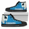 Alien Movie Carolina Panthers High Top Shoes 4