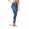 Amazing Blue Jeans Detroit Lions Leggings 2