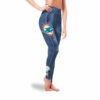 Amazing Blue Jeans Miami Dolphins Leggings 5