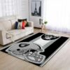 Amazon Oakland Raiders Living Room Area No4338 Rug 3