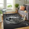 Amazon Oakland Raiders Living Room Area No4339 Rug 2