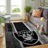 Amazon Oakland Raiders Living Room Area No4347 Rug 2