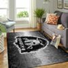 Amazon Oakland Raiders Living Room Area No4364 Rug 2