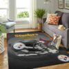 Amazon Pittsburgh Steelers Living Room Area No4664 Rug 3