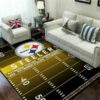 Amazon Pittsburgh Steelers Living Room Area No4681 Rug 3