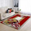 Amazon San Francisco 49ers Living Room Area No4857 Rug 2