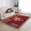 Amazon San Francisco 49ers Living Room Area No4861 Rug 2