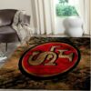 Amazon San Francisco 49ers Living Room Area No4872 Rug 2