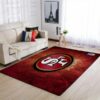 Amazon San Francisco 49ers Living Room Area No4875 Rug 2