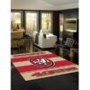 Amazon San Francisco 49ers Living Room Area No4877 Rug 3