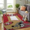 Amazon San Francisco 49ers Living Room Area No4879 Rug 3