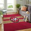 Amazon San Francisco 49ers Living Room Area No4885 Rug 3