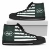 American Flag New York Jets Custom Canvas High Top Shoes L98 2