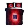 American football team New York Giants pattern Bed Sets rugby team Duvet Cover Sets Bedding Sets for Boys Bedroom 2