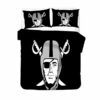 American football team Oakland Raiders pattern Bed Sets rugby team Duvet Cover Sets Bedding Sets for Boys Bedroom 3