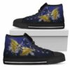 Angel Wings Baltimore Ravens Custom Canvas High Top Shoes L98 3