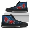 Angel Wings Buffalo Bills Custom Canvas High Top Shoes L98 2