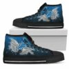 Angel Wings Detroit Lions Custom Canvas High Top Shoes L98 2