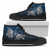 Angel Wings Indianapolis Colts Custom Canvas High Top Shoes L98 3