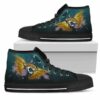 Angel Wings Jacksonville Jaguars Custom Canvas High Top Shoes L98 3