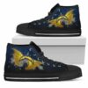 Angel Wings Los Angeles Chargers Custom Canvas High Top Shoes L98 3