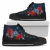 Angel Wings Tennessee Titans Custom Canvas High Top Shoes L98 3