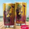 Arizona Cardinals Baby Groot Custom Name Tumbler 3