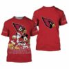 Arizona Cardinals Disney Mickey Mouse And Friends Men’s And Women’ 3