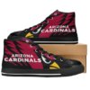 Arizona Cardinals Football 14 Custom Canvas High Top Shoes L98 3