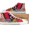 Arizona Cardinals Football 6 Custom Canvas High Top Shoes L98 3