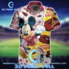 Arizona Cardinals Hawaiian Shirt Mickey Mouse 3D 2