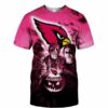 Arizona Cardinals T-shirt Halloween Horror Night gift for fan 2