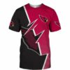 Arizona Cardinals T-shirt Zigzag graphic Summer gift for fans 3