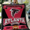 Atlanta Falcons 3D Quilt Blanket 5