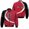 Atlanta Falcons Bomber Jacket graphic curve 2