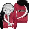 Atlanta Falcons Fleece Jacket 3D curve great fleece hoodie 2