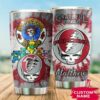 Atlanta Falcons Grateful Dead Custom Name Tumbler 2