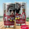 Atlanta Falcons Grogu Mickey Groot Custom Name Tumbler 3