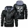 Atlanta Falcons Leather Jacket Skulls Deaths 2