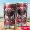 Atlanta Falcons Metallica Custom Name Tumbler 3