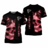 Atlanta Falcons Skull And Butterflies Men’s And Women’s Gift F 3