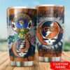 Auburn Tigers Grateful Dead Custom Name Tumbler 3